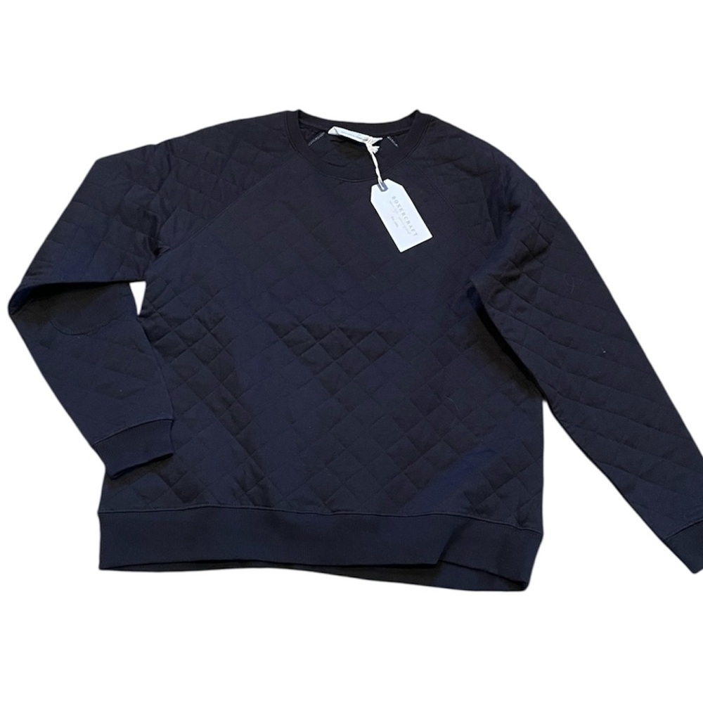 Boxercraft Quilted Crew Black‎ Long sleeve Top
Size Large